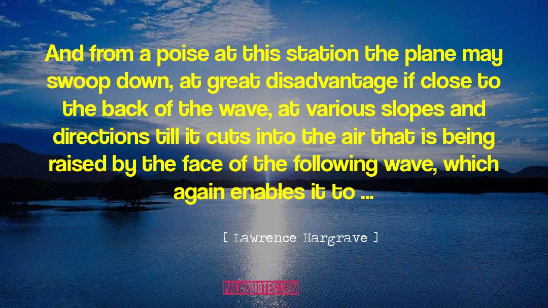 Slopes quotes by Lawrence Hargrave