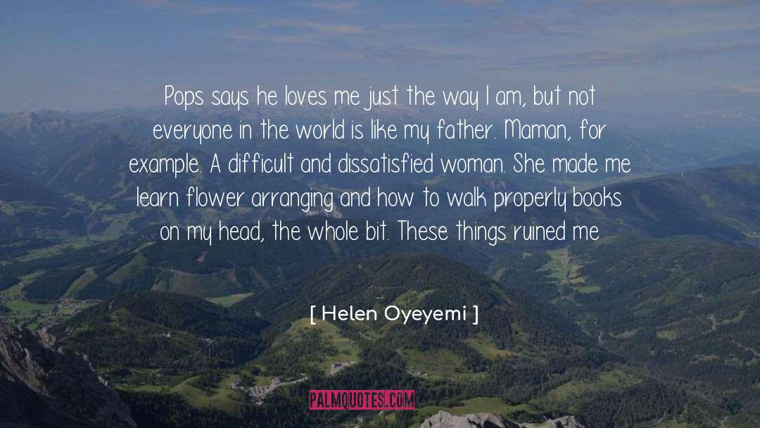 Sloppy quotes by Helen Oyeyemi