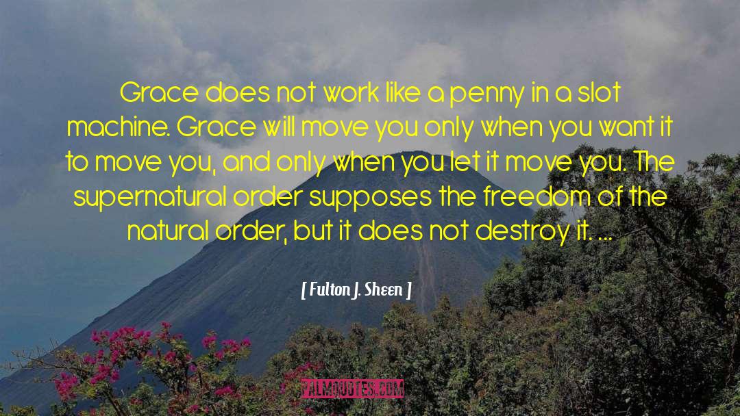 Slot quotes by Fulton J. Sheen