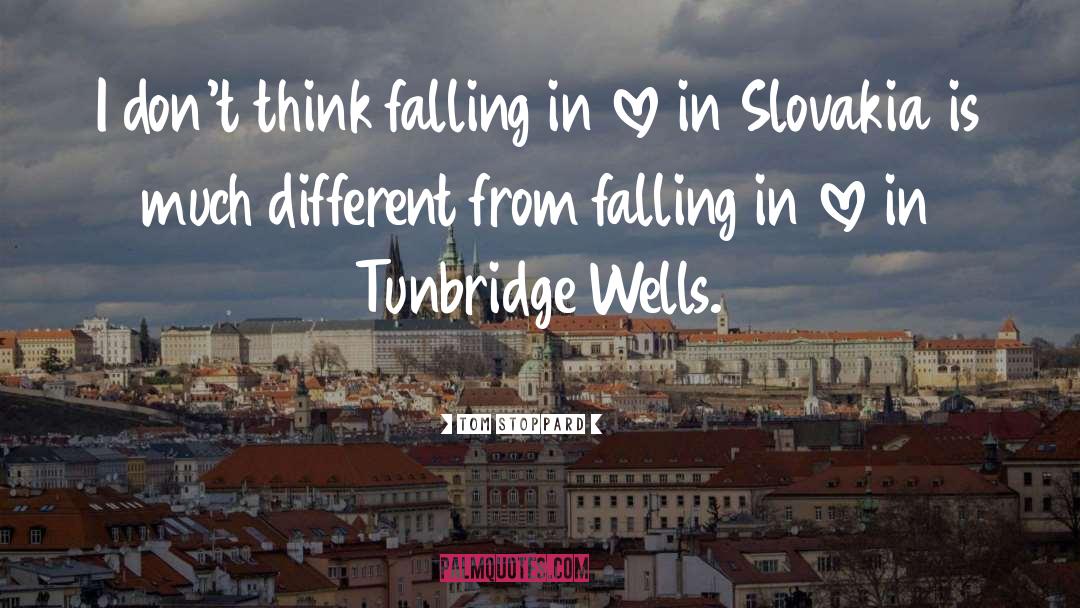Slovakia quotes by Tom Stoppard