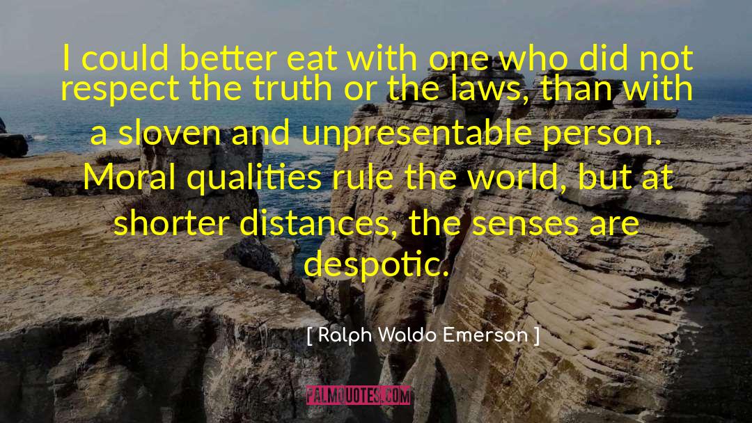 Sloven quotes by Ralph Waldo Emerson