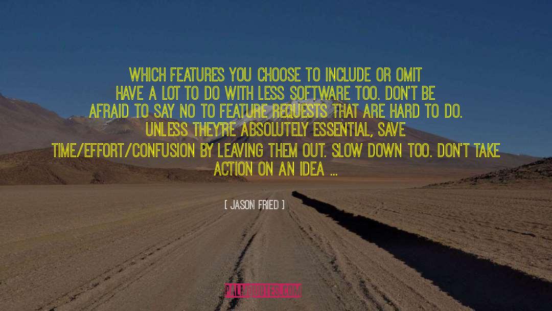 Slow Down quotes by Jason Fried