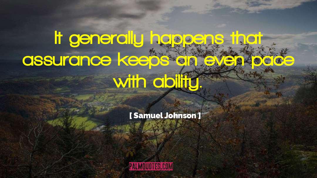 Slow Pace quotes by Samuel Johnson