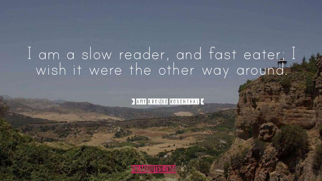 Slow Thinkers quotes by Amy Krouse Rosenthal