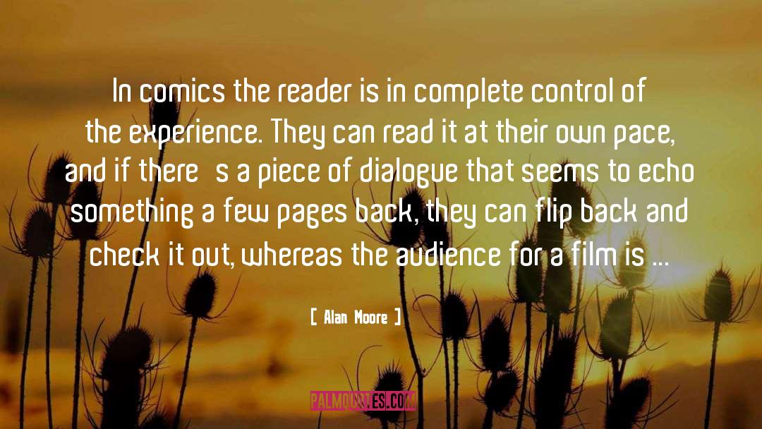 Slower Pace quotes by Alan Moore