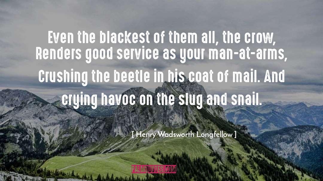 Slug quotes by Henry Wadsworth Longfellow