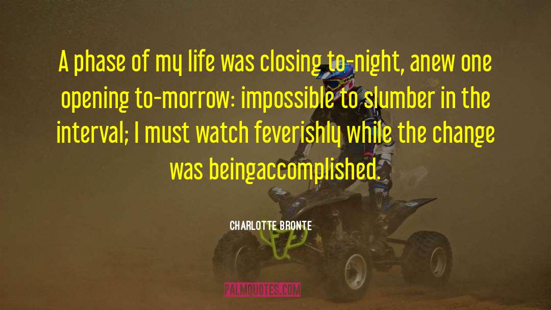 Slumber quotes by Charlotte Bronte