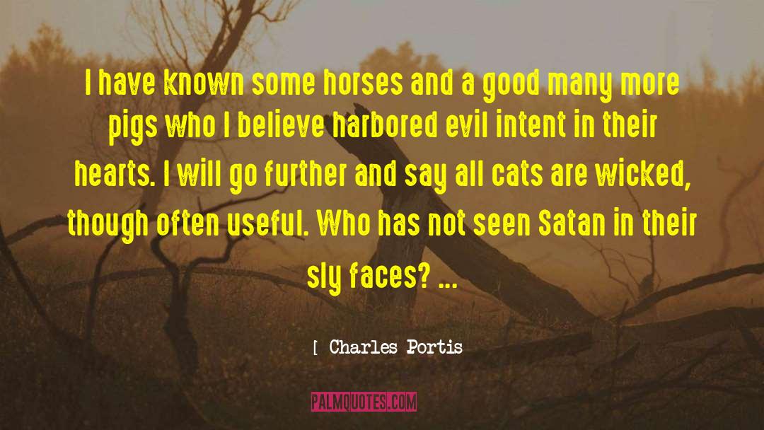 Sly quotes by Charles Portis