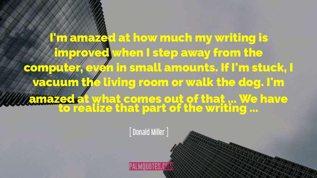 Small Amounts quotes by Donald Miller