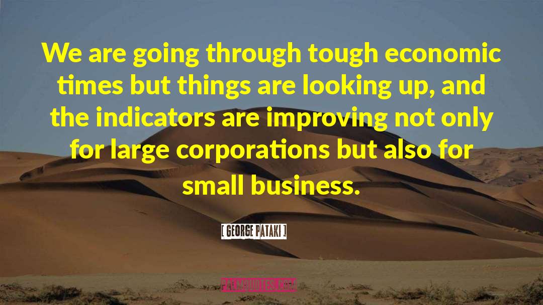 Small Business Owner quotes by George Pataki