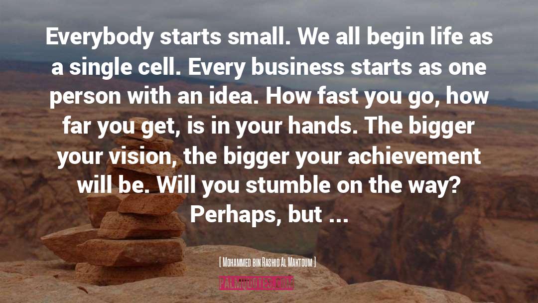 Small Business Owners quotes by Mohammed Bin Rashid Al Maktoum