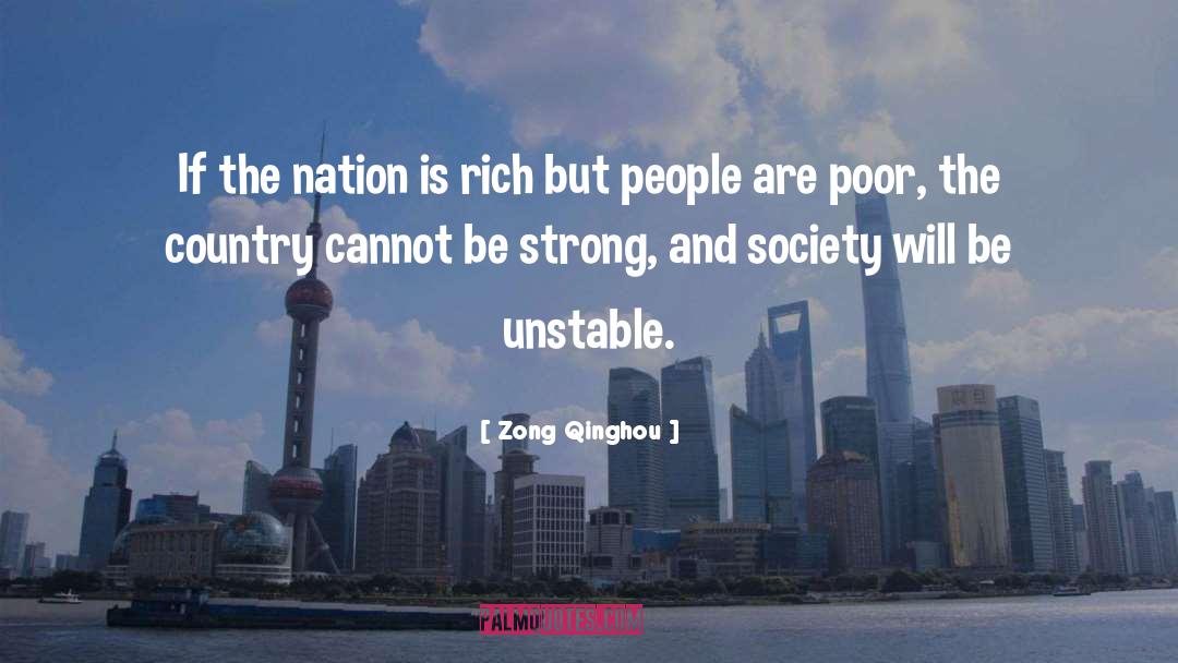 Small Country quotes by Zong Qinghou