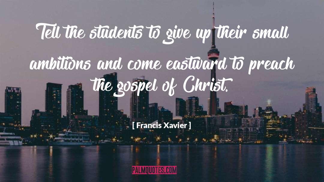 Small Differences quotes by Francis Xavier