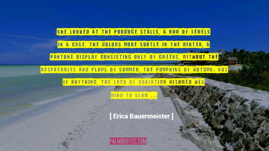 Small Differences quotes by Erica Bauermeister