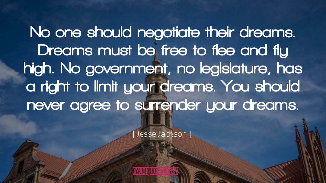 Small Dreams quotes by Jesse Jackson