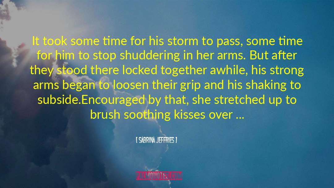 Small Free Kiss In The Dark quotes by Sabrina Jeffries