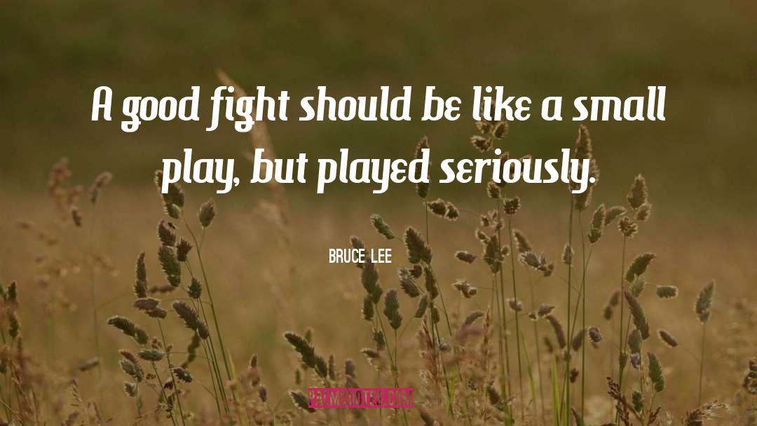 Small Gestures quotes by Bruce Lee