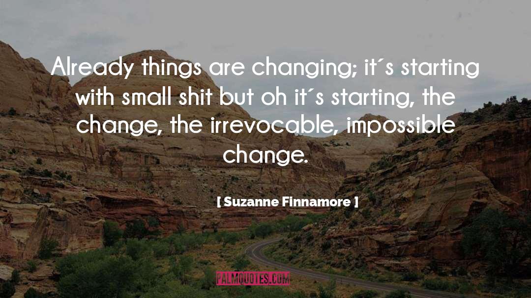 Small Goals quotes by Suzanne Finnamore