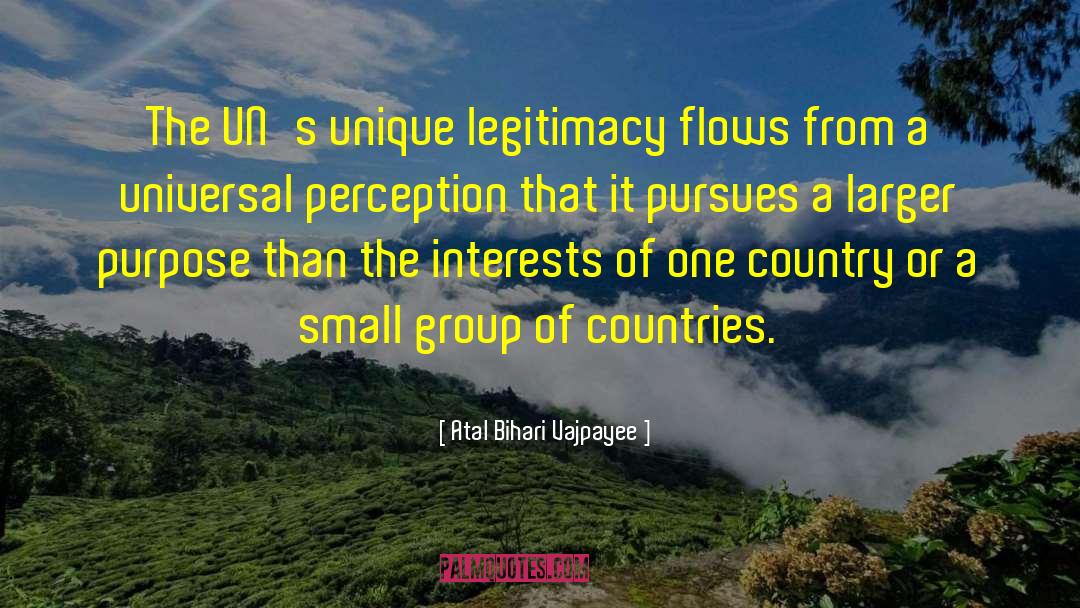 Small Groups quotes by Atal Bihari Vajpayee