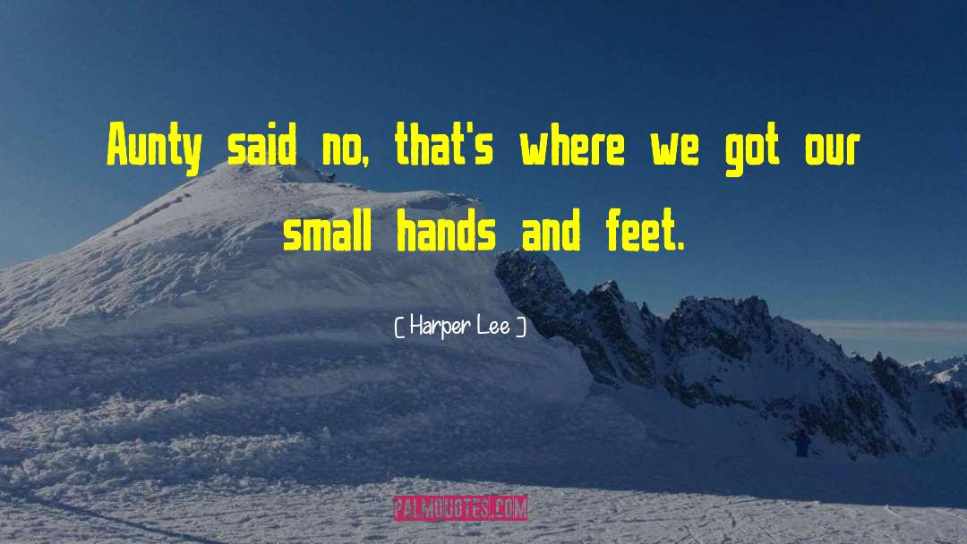 Small Hands quotes by Harper Lee