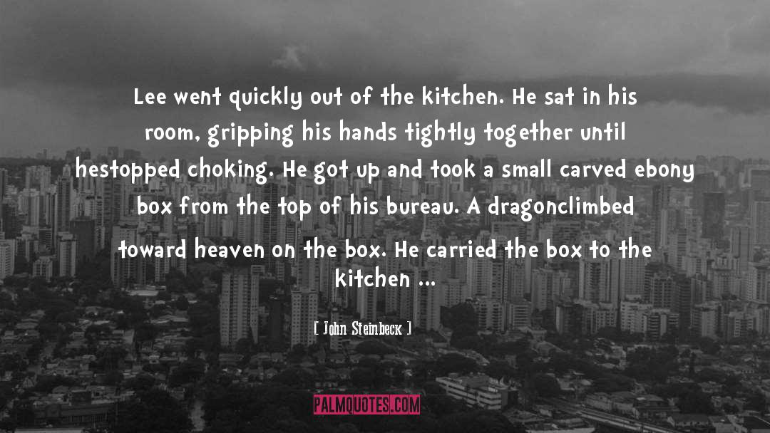 Small Kitchen Renovation quotes by John Steinbeck