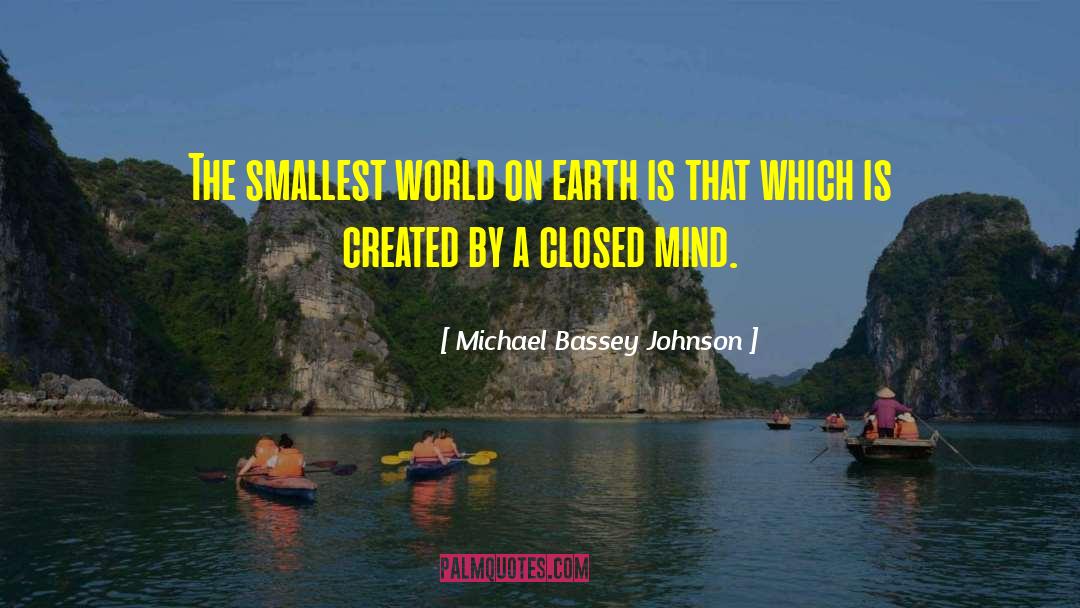 Small Minds quotes by Michael Bassey Johnson