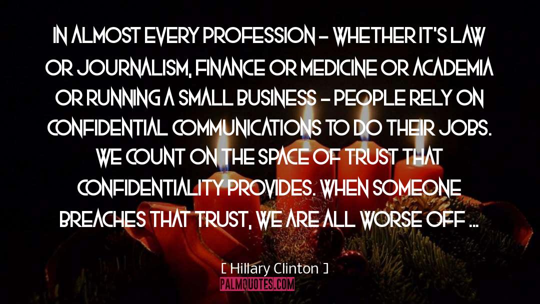 Small Packages quotes by Hillary Clinton