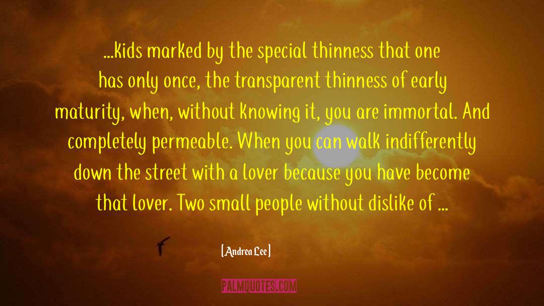 Small People quotes by Andrea Lee
