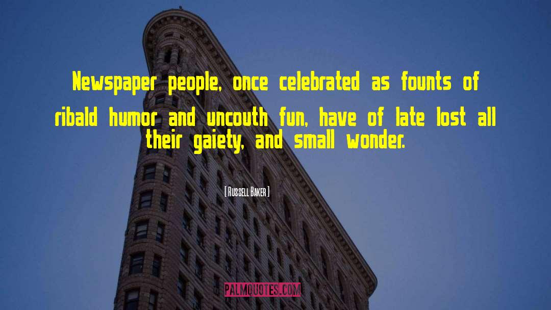 Small People quotes by Russell Baker