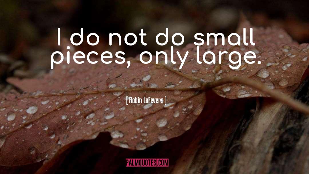 Small Pieces quotes by Robin LaFevers