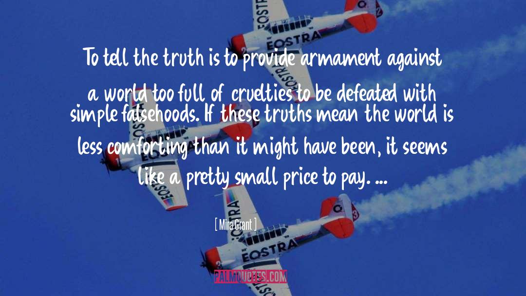 Small Price quotes by Mira Grant
