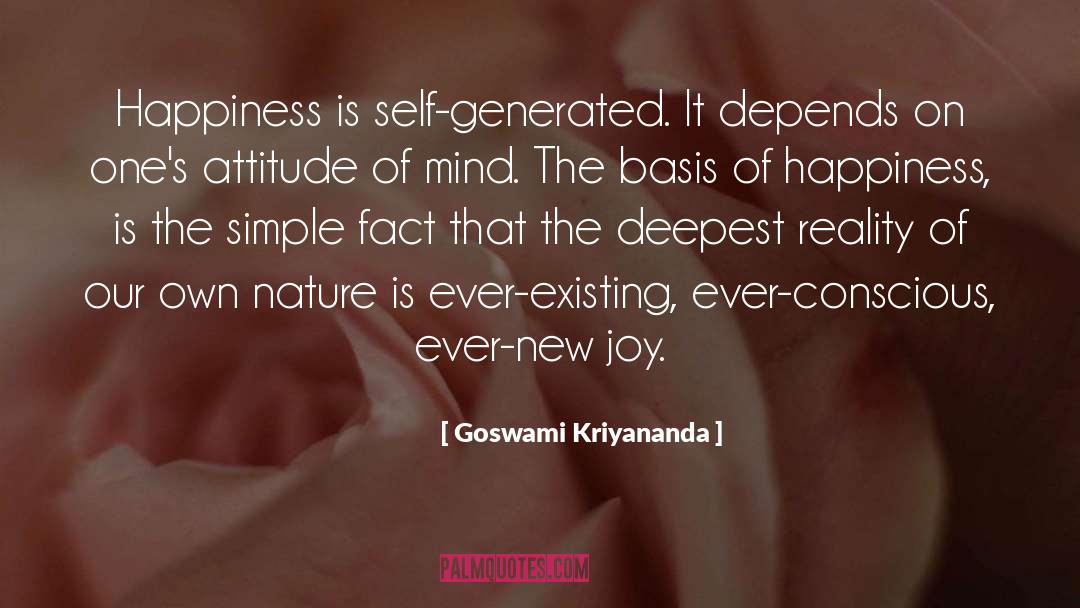 Small Simple quotes by Goswami Kriyananda