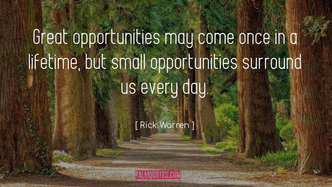 Small Souls quotes by Rick Warren