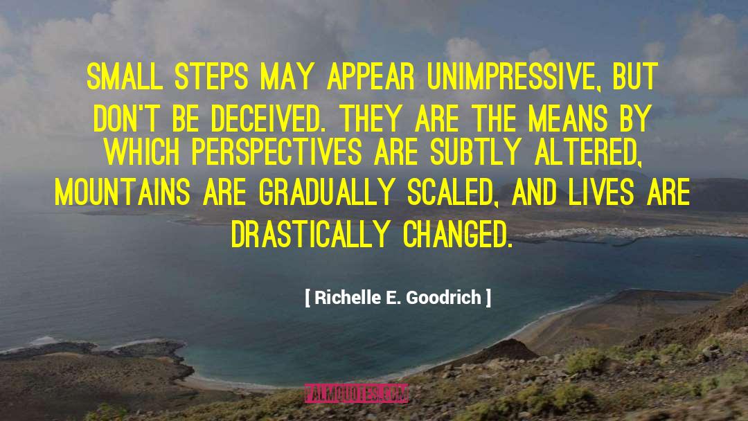 Small Steps quotes by Richelle E. Goodrich