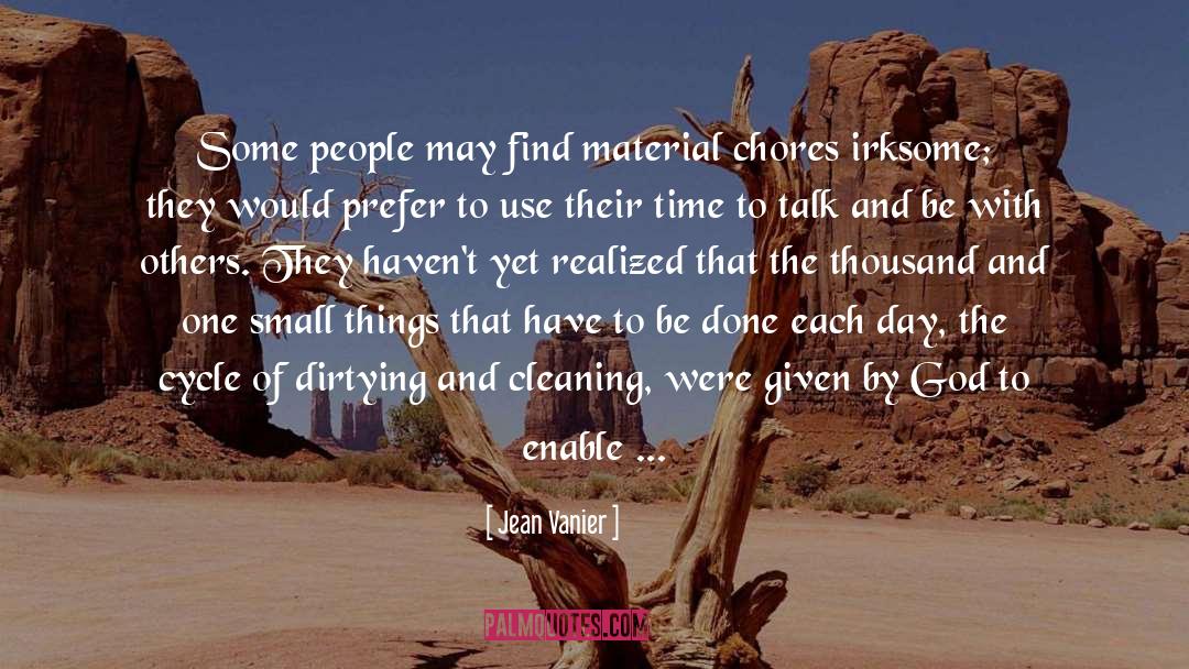 Small Things Are Great quotes by Jean Vanier
