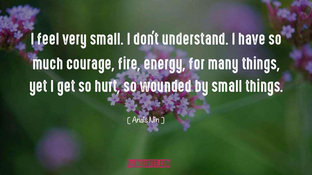 Small Things quotes by Anais Nin