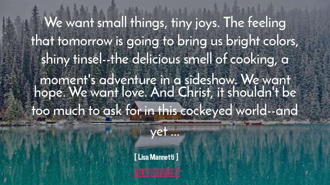 Small Things quotes by Lisa Mannetti