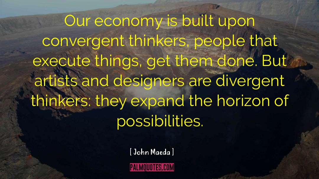 Small Thinkers quotes by John Maeda