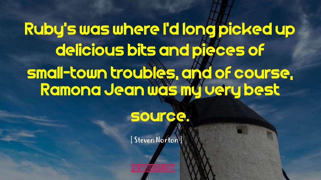 Small Town Mystery quotes by Steven Norton