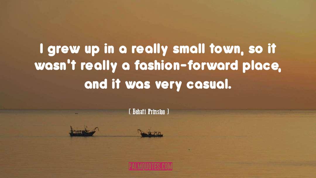 Small Town Mystery quotes by Behati Prinsloo