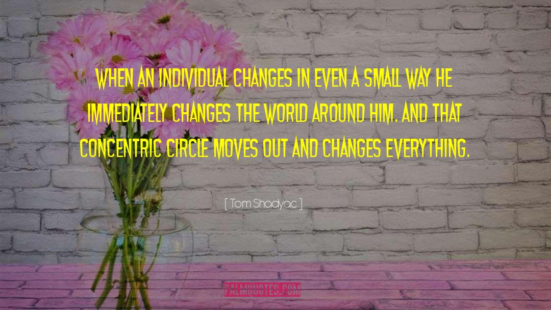 Small Way quotes by Tom Shadyac