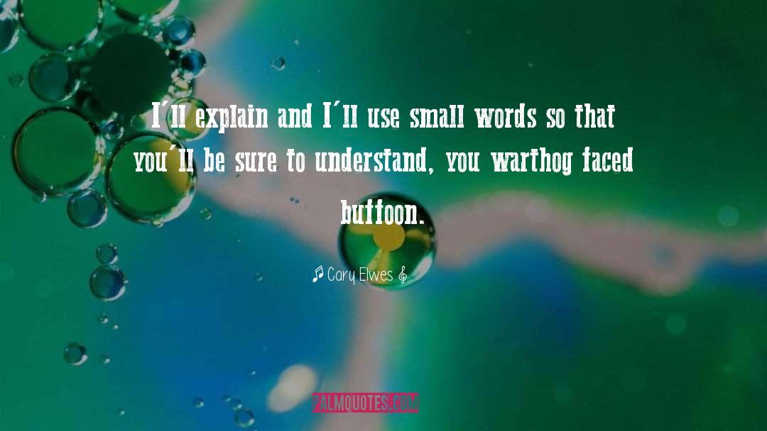 Small Words quotes by Cary Elwes