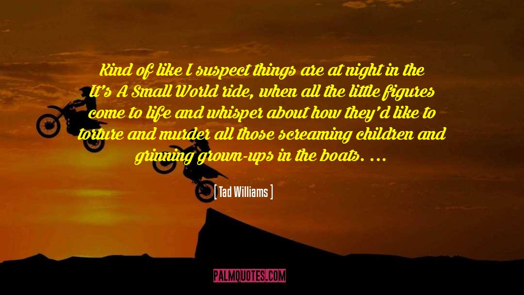 Small World quotes by Tad Williams