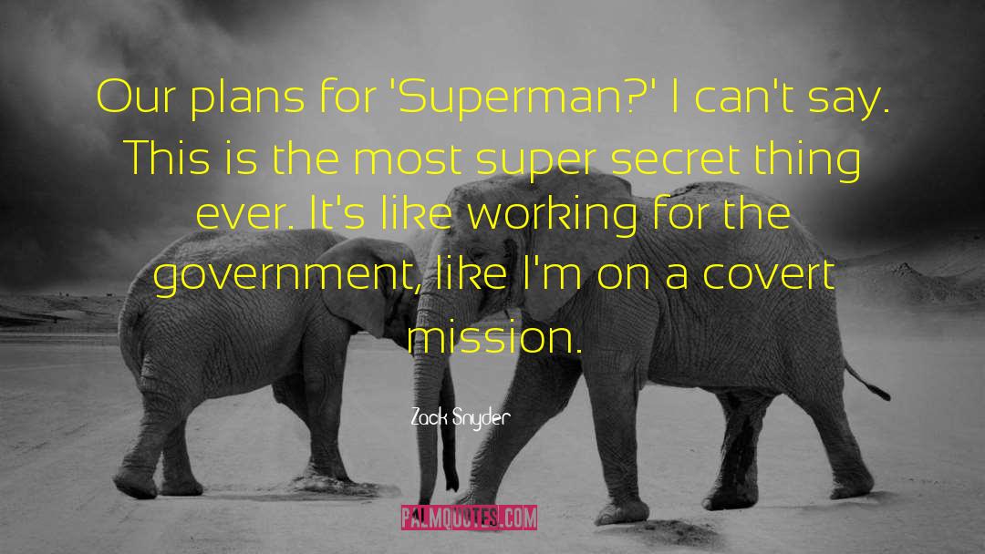 Smaller Government quotes by Zack Snyder