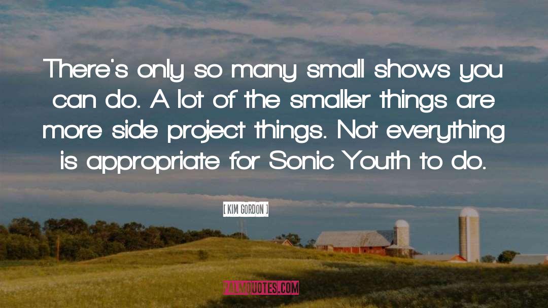 Smaller quotes by Kim Gordon