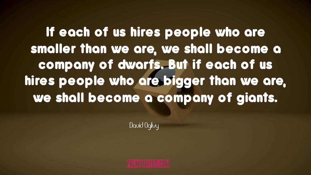 Smallest quotes by David Ogilvy