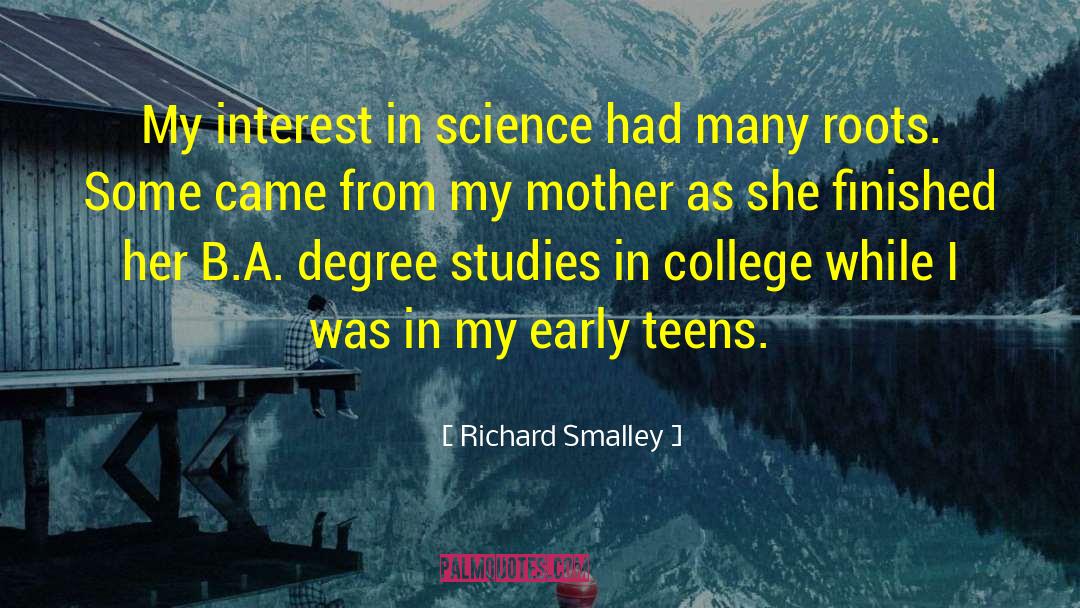 Smalley quotes by Richard Smalley