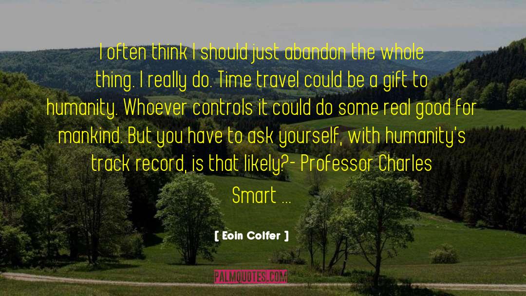 Smart Alecks quotes by Eoin Colfer
