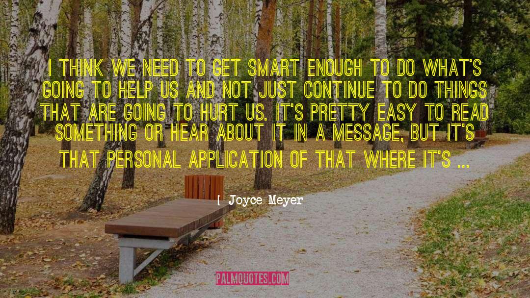 Smart Alecks quotes by Joyce Meyer