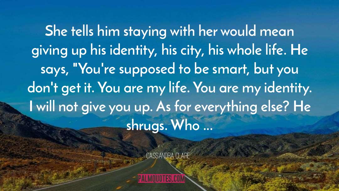 Smart City Definition quotes by Cassandra Clare